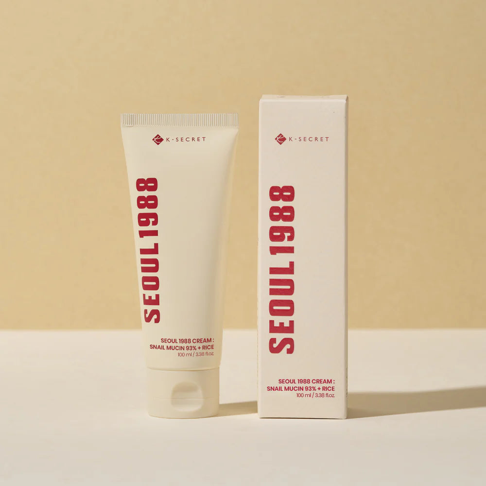 K-SECRET SEOUL 1988 Cream : Snail Mucin 93% + Rice