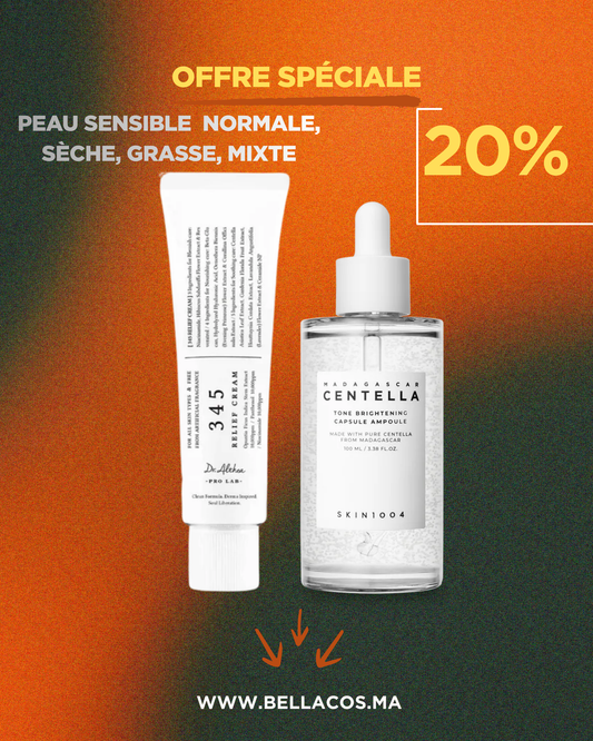 Pack Dr.Althea 345 Relief Cream + SKIN1004 Tone Brightening Capsule Ampoule