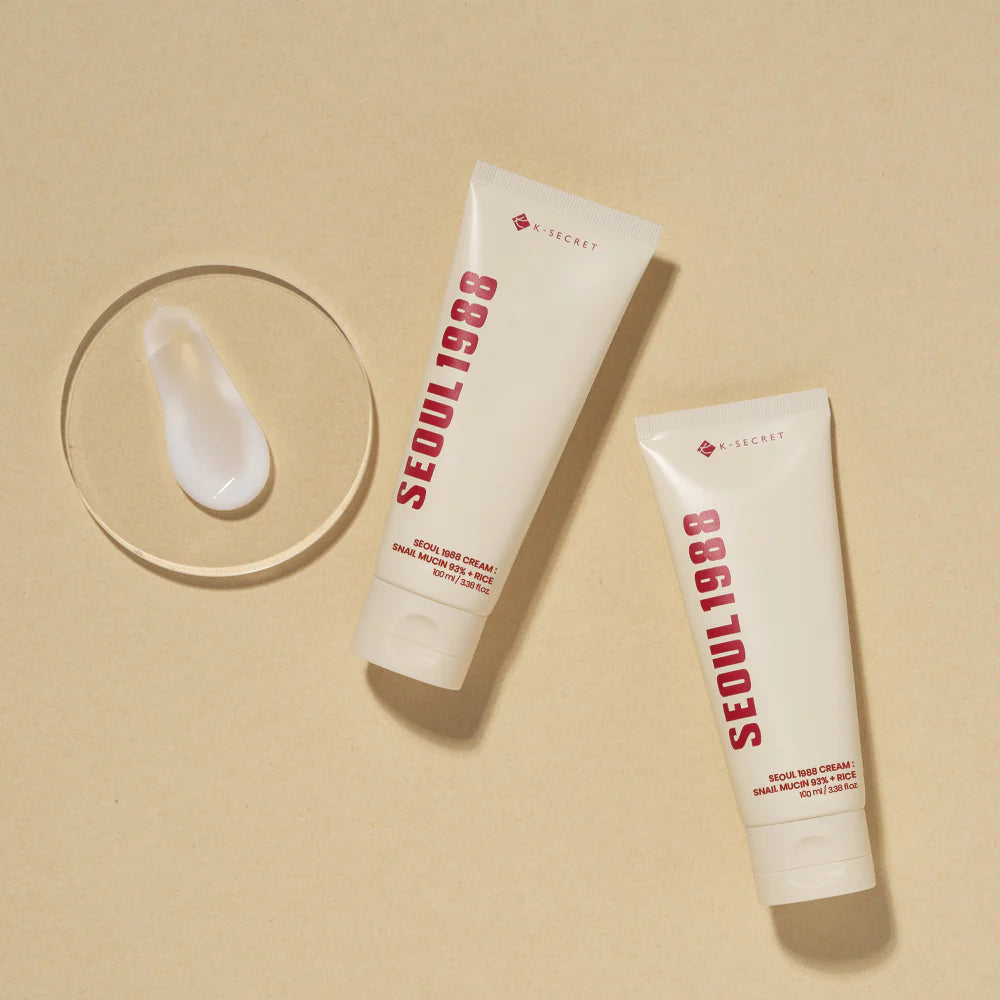 K-SECRET SEOUL 1988 Cream : Snail Mucin 93% + Rice