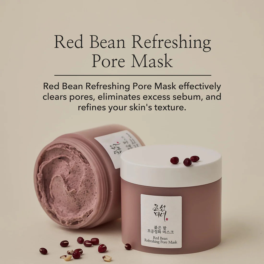 Beauty of Joseon - Red Bean Refreshing Pore Mask - Masque visage