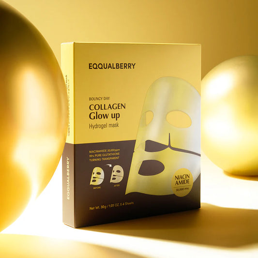 EQQUALBERRY Collagen Glow Up Hydrogel Mask (30g)