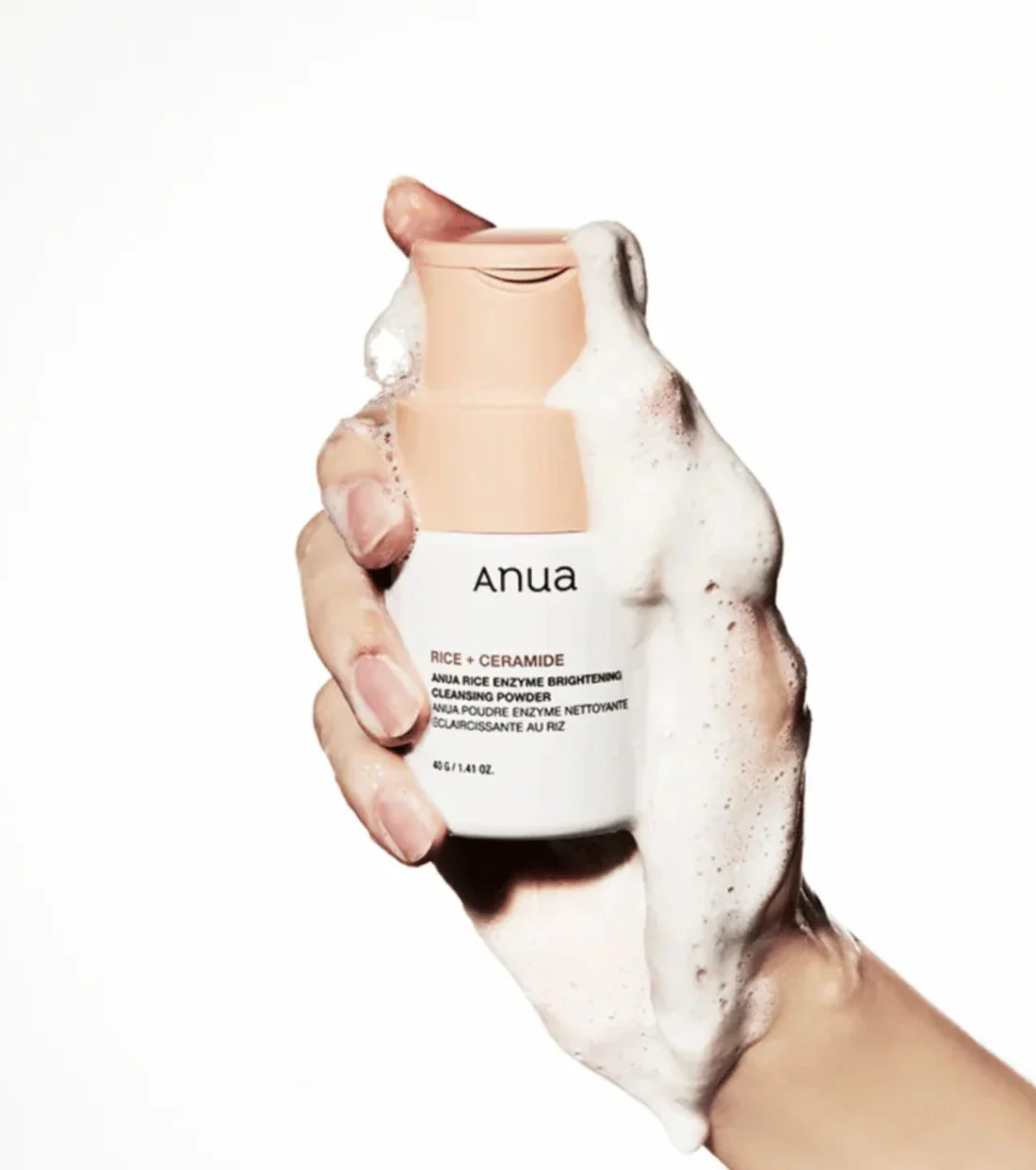 ANUA - Rice Enzyme Brightening Cleansing Powder.
