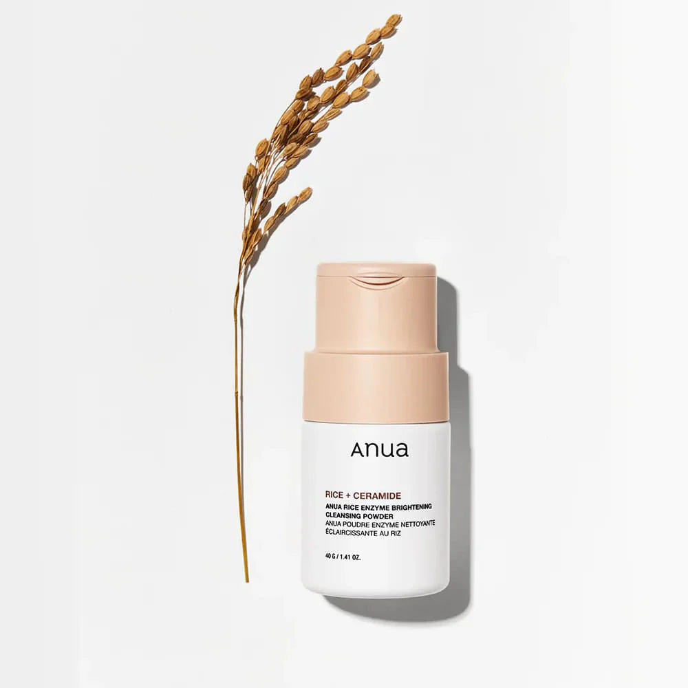 ANUA - Rice Enzyme Brightening Cleansing Powder.