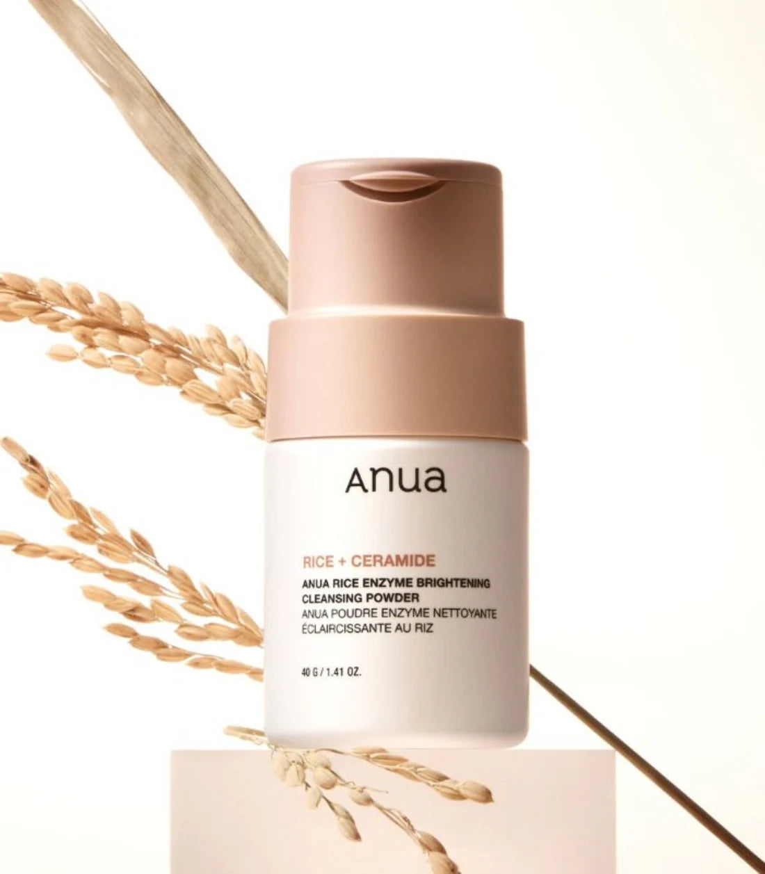 ANUA - Rice Enzyme Brightening Cleansing Powder.