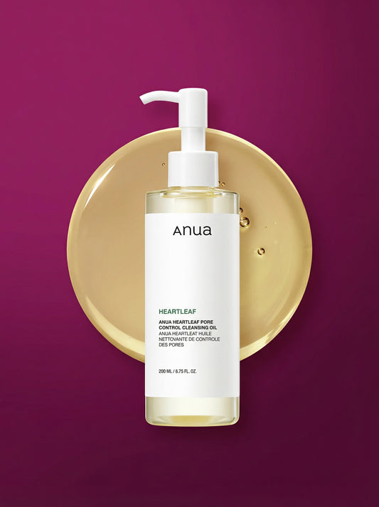ANUA - Heartleaf Pore Control Cleansing Oil - Huile nettoyante démaquillante 200ml