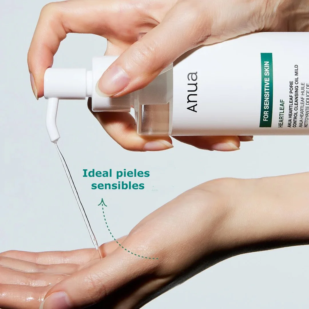 ANUA - Heartleaf Pore Control Cleansing Oil Mild - For sensitive skin 200ml.