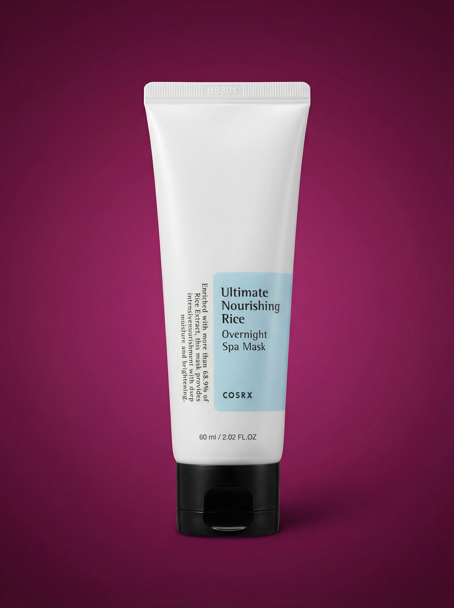 COSRX - Ultimate Nourishing Rice Overnight Spa Mask - Masque de nuit