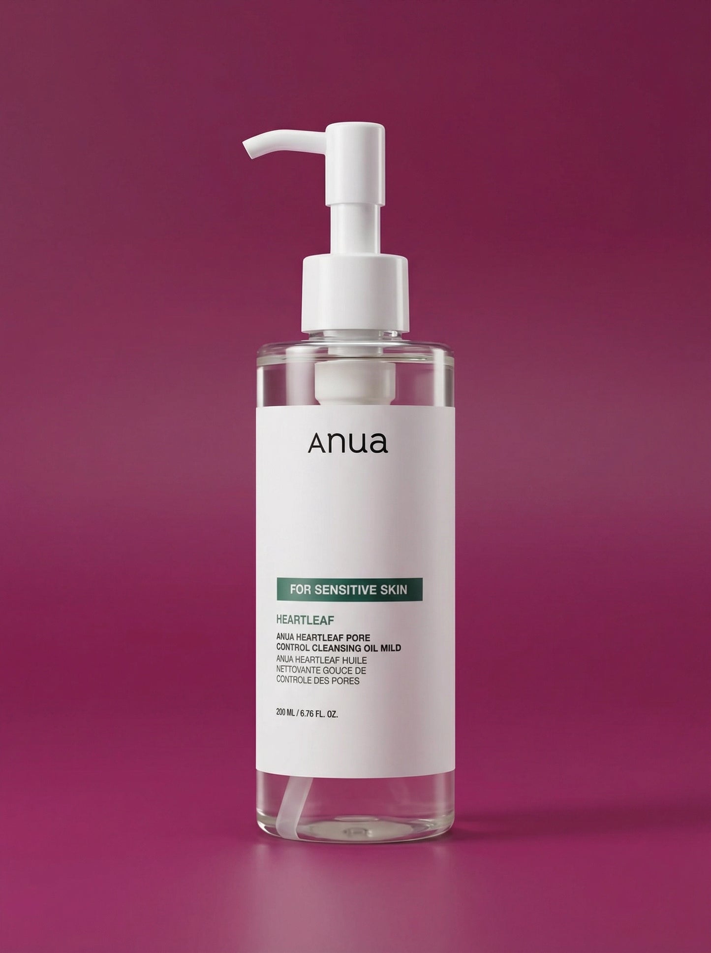 ANUA - Heartleaf Pore Control Cleansing Oil Mild - For sensitive skin 200ml.
