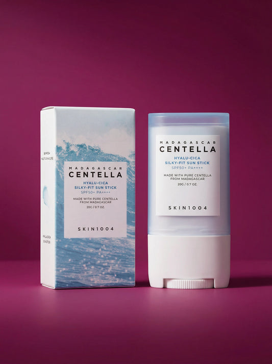 SKIN 1004 - Madagascar Centella Hyalu-Cica Silky-Fit Sun Stick - Stick solaire 20g